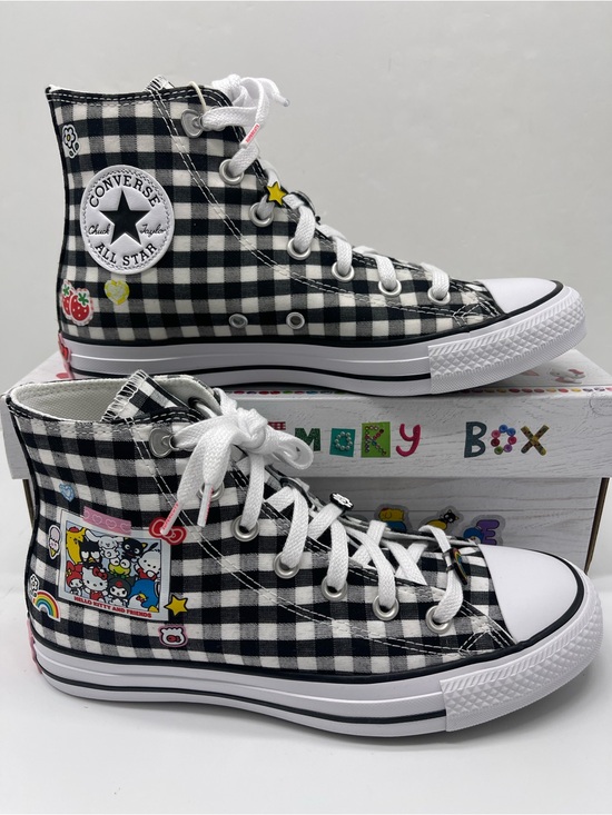 Converse Shoes - Converse WMNS CTAS HI Hello Kitty & Friends Picnic BlkWh Pink High Top Sneakers
